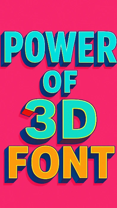 Huruf 3D Sebagai Jejak Memori dan Eksperimen Kreatif