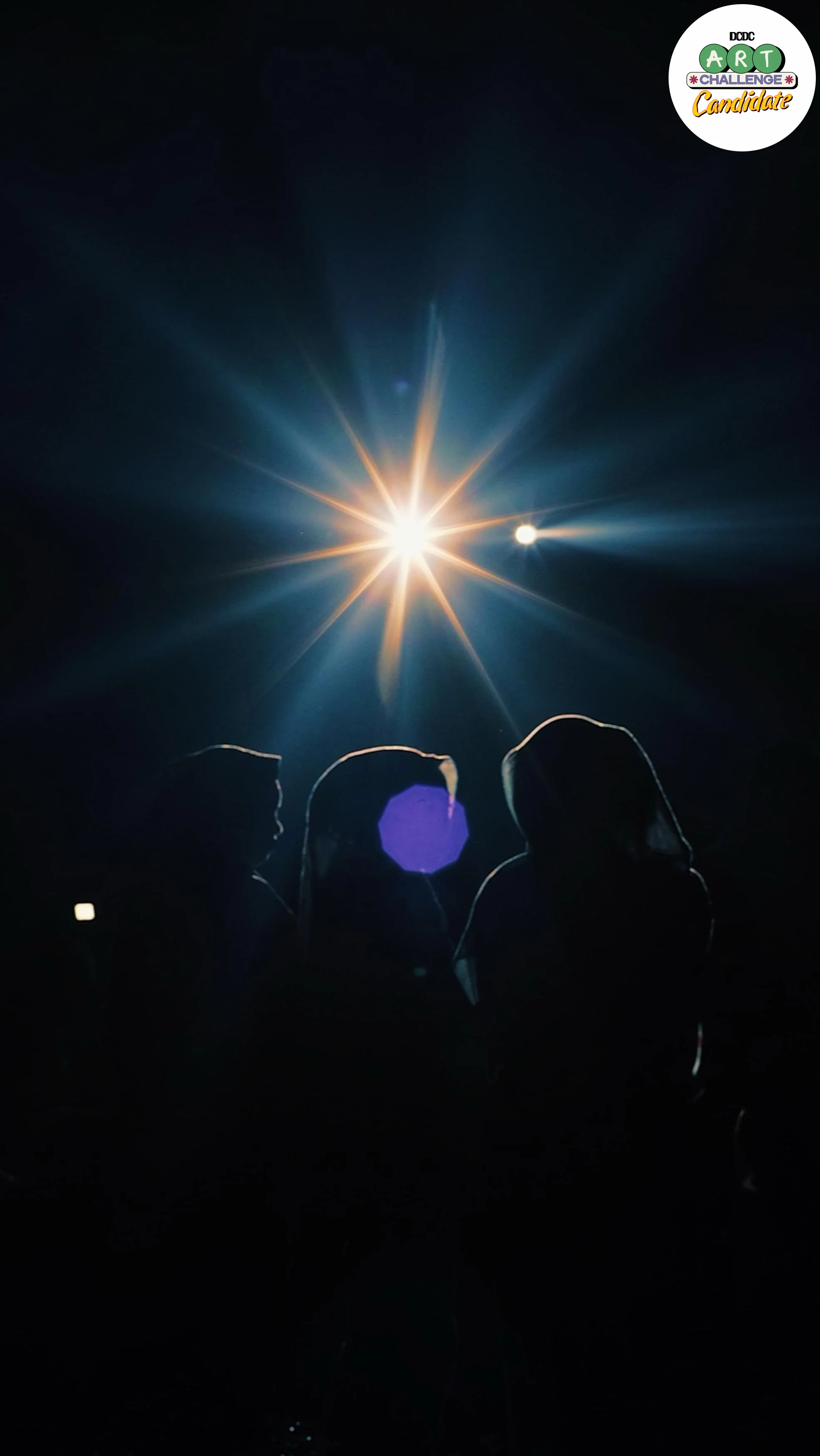 Silhouettes Under the Light