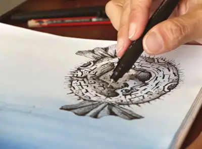 Bukan Sekadar Nitik! Ini Rahasia Kenapa Teknik Stippling Bisa Bikin Gambar Terasa "Hidup"