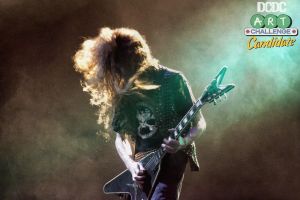 Mike Sifringer from Destruction Live at Hammersonic