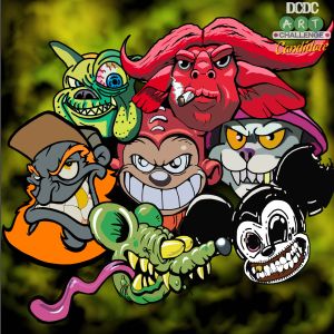 Tranformasi gelap karakter ikonik