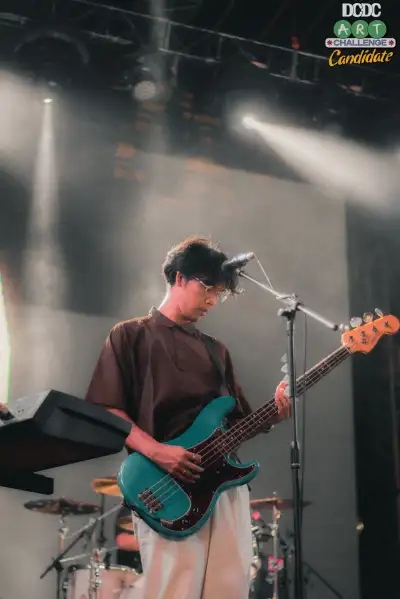 Time to perform for the band PERUNGGU (Music Event Pecteve) 