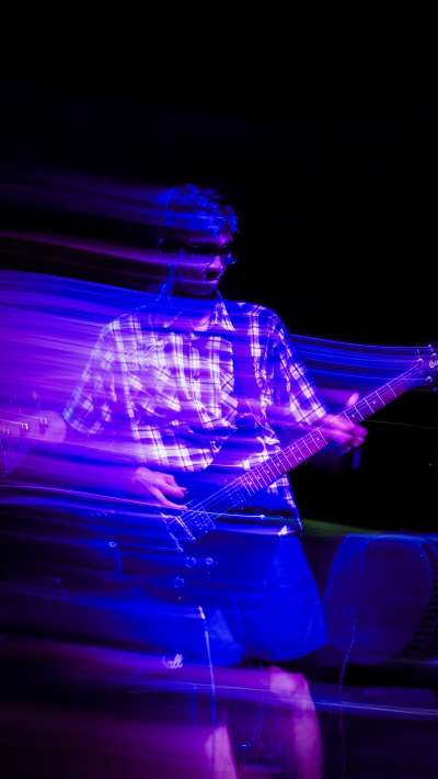 CARRIED AWAY BY THE RHYTHM OF THE MUSIC 