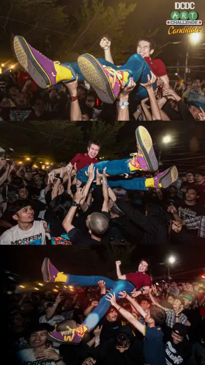 Eka Annash’s Crowd Surfing