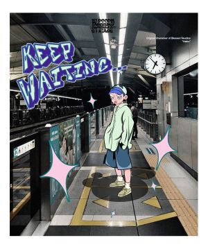 Haits Waiting For His Train